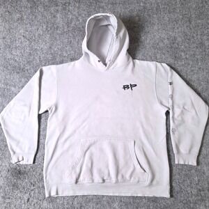 Blackpink Hoodie L White Pullover Sweatshirt‎ BP Logo K‑Pop Korean Streetwear